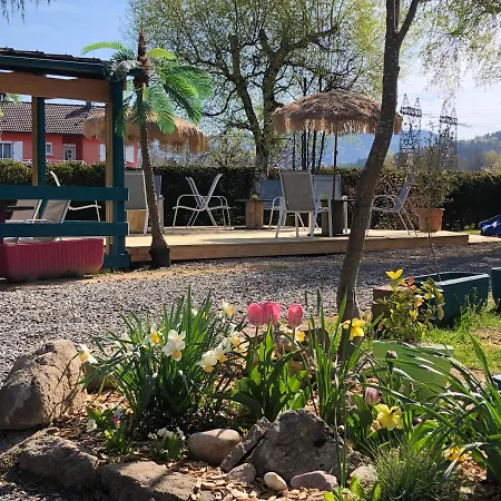 Camping Les Deux Pins Campsite Anould
